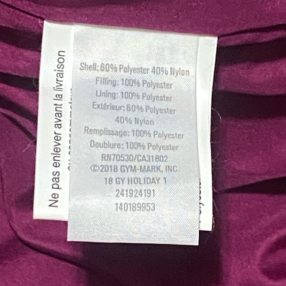 Gymboree Puffer Jacket velvet baby girl - Picture 5 of 5